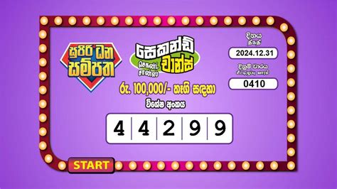Supiri Dhana Sampatha 0163 2024.04.24 Lottery Results.